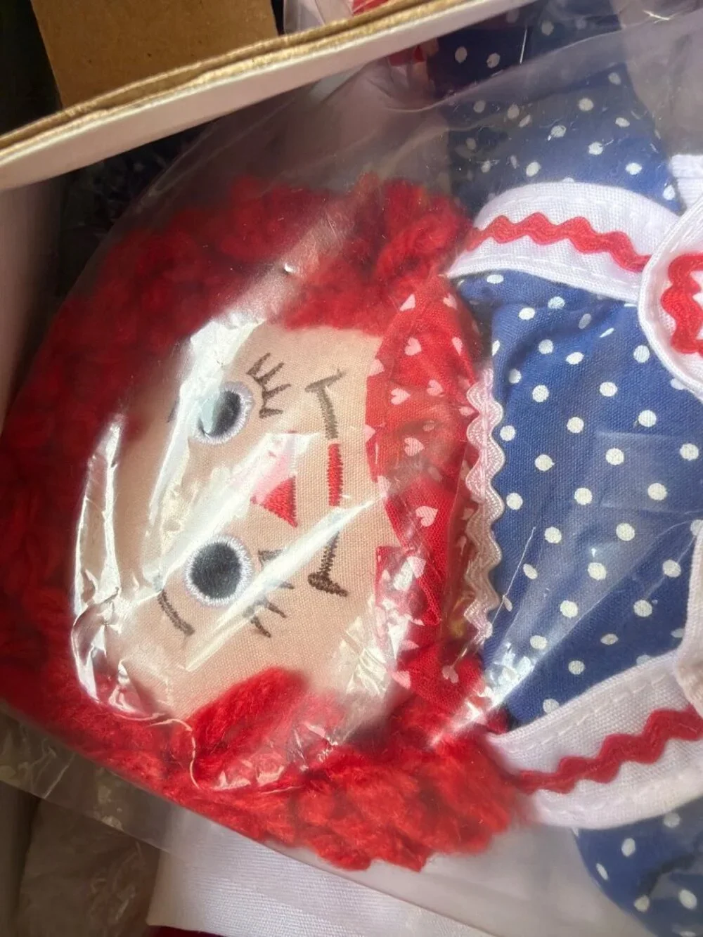 Danbury Mint Porcelain Raggedy Ann